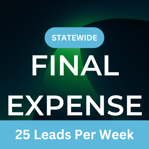 Final Expense - 25 Leads Per Week